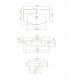 Νιπτήρας Επίπλου Πορσελάνης 80x46.5cm Cerastyle Lila VB018M22U00 Λευκό Νιπτήρας Επίπλου Πορσελάνης 80x46.5cm Cerastyle Lila VB018M22U00 Λευκό